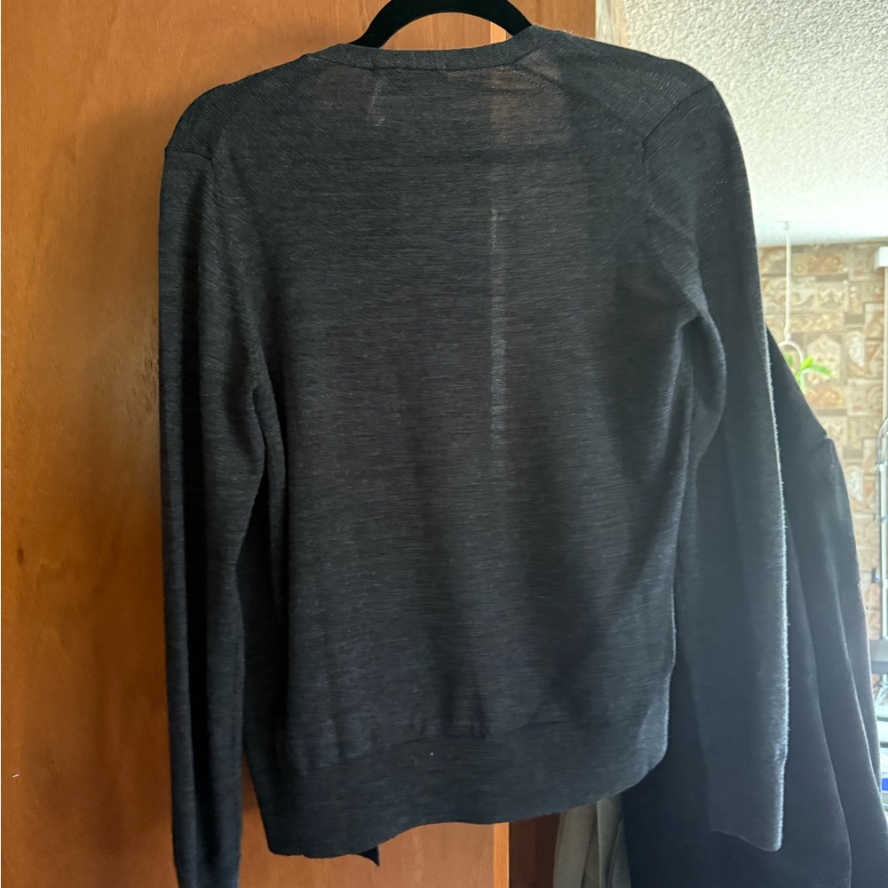 Uniqlo Dark Gray Cardigan - Picture 5 of 5